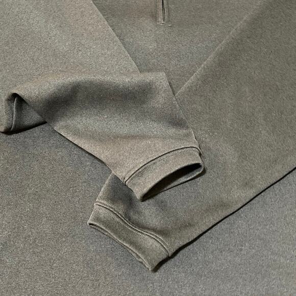 Pebble Beach Mens Performance Pullover Long Sleeve Shirt Active Top Medium Gray - Picture 5 of 8